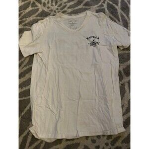 White Nautica Conserve Society Graphic T-shirt